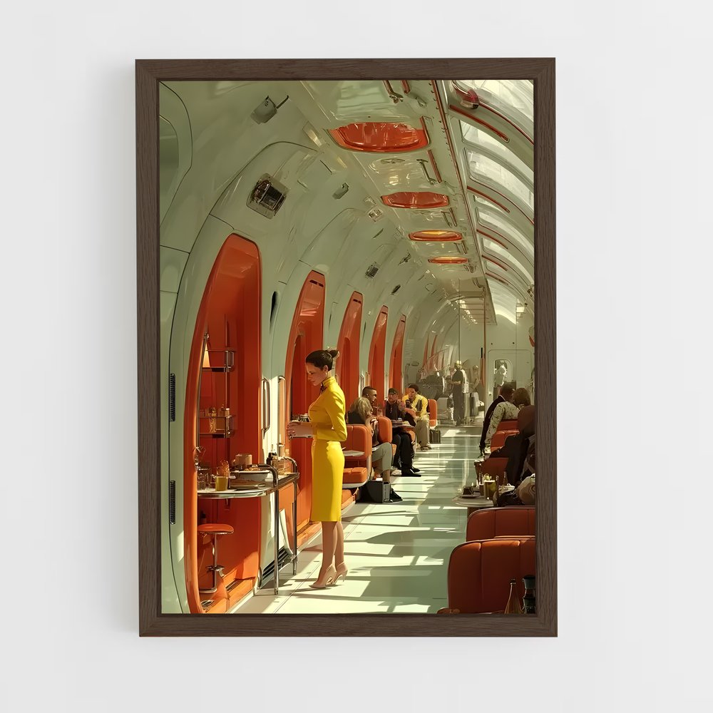 Poster La Salle des Réunions – affiche Espace rétro (vue 5)